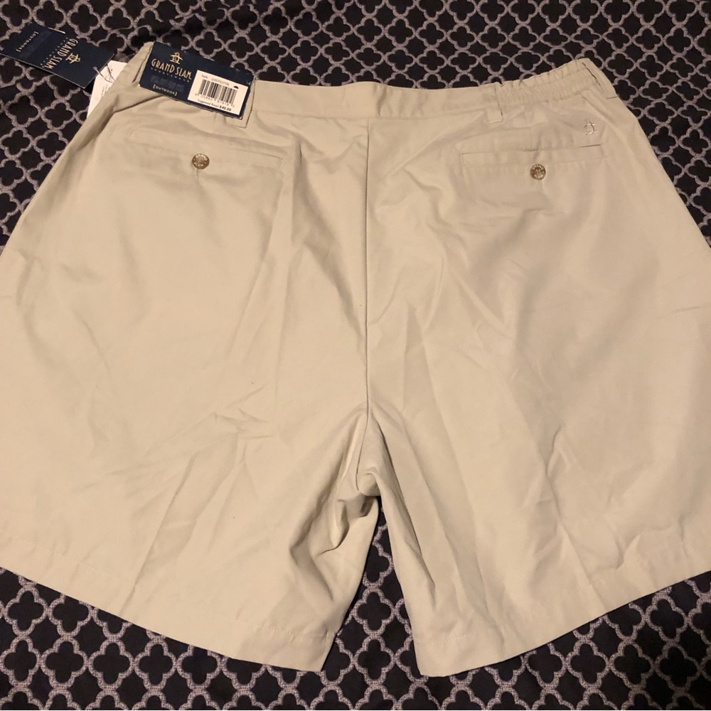 Grand Slam Golf Shorts Mens Sz 42 Lightweight Stretch 4 Pockets Teflon NEW